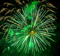 Green burst